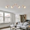 RGB LED Deckenlampe mit vertsellbaren Spots für den Wohnraum Bild 4