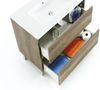 Waschbeckenunterschrank >DAKOTA< in Nordik - 80x80x45 (BxHxT) Bild 5