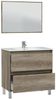 Waschbeckenunterschrank >DAKOTA< in Nordik - 80x80x45 (BxHxT) Bild 3