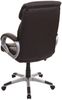 Mendler 'HWC-A71' Chefsessel, Stoff / Textil Wildleder-Optik coffeebraun, max. 120 kg, FSC® Bild 3