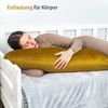 Totsy Baby Stillkissen Seitenschläferkissen 145x40 cm Schlafkissen mit Bezug - Body Pillow Bild 4