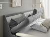 Boxbett >ATLANTIS 6< Liegefläche 180x200 cm, Bezug in dark grey - 185x102x240cm (BxHxT) Bild 4