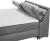 Boxbett >ATLANTIS 6< Liegefläche 180x200 cm, Bezug in dark grey - 185x102x240cm (BxHxT) Bild 5