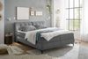 Boxbett >ATLANTIS 6< Liegefläche 180x200 cm, Bezug in dark grey - 185x102x240cm (BxHxT) Bild 2