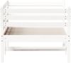 vidaXL Tagesbett ohne Matratze Weiß 75x190 cm Massivholz Kiefer 842883 Bild 5