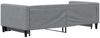 vidaXL Tagesbett Ausziehbar Hellgrau 90x190 cm Stoff 3196588 Bild 5