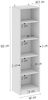 Erst-Holz Bücherregal, Holzregal, Massivholz Kieferregal, Höhe 150 cm Bild 4