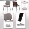 2er-Set Esszimmerstuhl HWC-O44, Küchenstuhl Stuhl, Bugholz Stoff (370g/m²) Öko-Tex FSC® ~ natur, hellgrau Bild 2