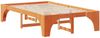 vidaXL Bettrahmen Braun 120 x 190 cm Massives Kiefernholz 873000 Bild 4
