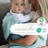 Babydecke DIKOS® Babydecke aus *100%* Bio Baumwolle atmungsaktiv clean, DIKOS, PREMIUM Qualität atmungsaktiv, nachhaltig, plastikfrei, kuschelweich Bild 4