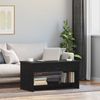 vidaXL Couchtisch Schwarz Eichen-Optik 80 x 50,5 x 41,5 cm 879452 Bild 4