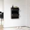 Schuhkipper Sokndal mit 2 Klappen Schwarz [en. casa] Bild 5