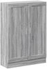 vidaXL Bücherschrank Grau Sonoma 82,5x30,5x115 cm Holzwerkstoff 833787 Bild 2