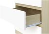 Kommode mit 4 Schubladen aus Spanplatte und MDF 80 x 93,5 x 39,5 cm Bild 5