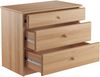 Erst-Holz Buche Massiv Nachtkonsole für erhöhte Seniorenbetten mit 3 Schubläden Bild 3