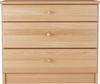 Erst-Holz Buche Massiv Nachtkonsole für erhöhte Seniorenbetten mit 3 Schubläden Bild 4