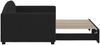 vidaXL Tagesbett Ausziehbar Schwarz 90x190 cm Stoff 3197200 Bild 4