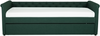 Tagesbett LIBOURNE 90 x 200 cm Stoff Dunkelgrün Bild 5