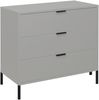 Maeusbacher Bonnie Kommoden Quadrat kreidegrau matt lack BxHxT: 81 x 80 x 45 cm Bild 3