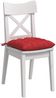 vidaXL Sitzkissen 4 pcs Rot 40 x 40 x 6 cm Stoff 42015158 Bild 3