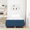 vidaXL Bettrahmen mit Matratze Blau 120 x 190 cm Stoff 3398926 Bild 3