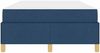 vidaXL Bettrahmen mit Matratze Blau 120 x 190 cm Stoff 3398926 Bild 5