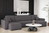 Kaiser Möbel Ecksofa mit schlaffunktion und bettkasten, Couch U-form BEST stoff Poso, Schlaffunktion, Bettzeugaufbewahrung, universal Bild 5