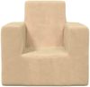 vidaXL Kindersofa Creme Weich Plüsch 4104793 Bild 3