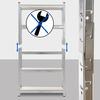 CLP Lagerregal 90x40x180 cm,silber 90x40x180 cm Bild 5