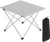 Woltu Campingtisch, Alu Campingtisch mit Tragetasche 56x46 cm Bild 1