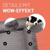 Lumaland Hundebett In-& Outdoor M 90x65x18cm grau vakuumiert Bild 4