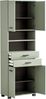Schildmeyer Hochschrank Palermo, Holzwerkstoff, Pistazie, 59,8 x 23,6 x 180,9 cm (B/T/H) Bild 2