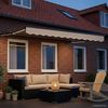 vidaXL Manuelle Gelenkarmmarkise mit LEDs 3,5 x 2,5 m 3419449 Bild 3