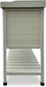 HABAU Pflanztisch mit Unterschrank und Ablage aus Holz, Grau, 98 x 48 x 97,5 cm Bild 3