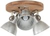 vidaXL Deckenlampe Industriestil 25 W Silbern 42x27 cm E27 320505 Bild 2