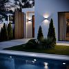 s.luce Ixa LED Wandlampe mit Bewegungsmelder Blattgold Bild 4