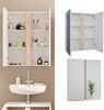 Badspiegelschrank Gloria Weiß 70.4 x 84 cm mit 2 Türen Vicco Bild 2