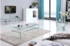Vente-unique - TV-Möbel mit 1 Ablage - Glas - STILEOS Bild 5