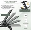 COSTWAY Gartenliege, 1 St, Sonnenliege Rattan, 5 fach verstellbar Bild 2