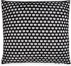 Knit Factory Mila Kissen 50x50 cm Wabe Beige Schwarz Bild 2