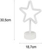 Deko LED Tischleuchte STAR Batterie- oder USB betrieben, Höhe 30cm Bild 3