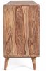 Sideboard Tankela aus Sheeshamholz, modern skandinavisch, Natur, 132 cm, mit 3 Türen und Schubladen Bild 4