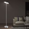LED Stehlampe, Touchfunktion dimmbar, silber, H 140 cm Bild 2
