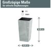 Blumenkübel Marengo Grau Blumentopf Pflanzkübel Pflanztopf Pflanzgefäß Übertopf Bild 3
