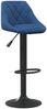 vidaXL Barhocker 2 Stk. Blau Samt 335353 Bild 3