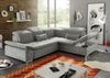 Ecksofa Couch WAYNE Sofa Schlafcouch Bettsofa Sofabett schlammgrau L-Form rechts Bild 3