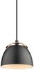 Halo Design No. 734764 LED Pendelleuchte OSLO Schwarz Eiche Ø 16 Bild 2
