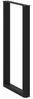 vidaXL Bartischbeine U-Form 2 Stk. Schwarz 60x(110-111) cm Stahl 4013248 Bild 4