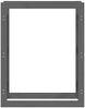 vidaXL Kaminholzregal Grau 80x25x100 cm Massivholz Kiefer 822419 Bild 5
