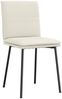 vidaXL Esszimmerstühle 6 Stk. Creme Samt 3315623 Bild 3